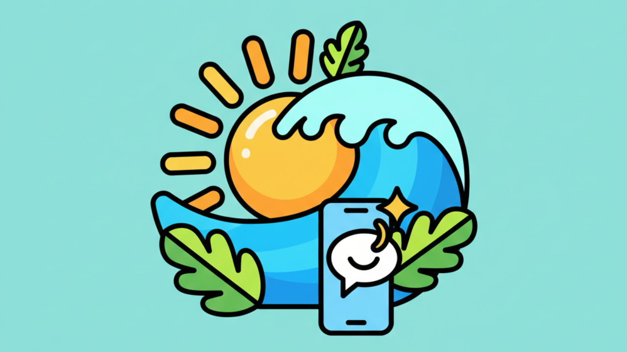 Mensagens de Verão: 50 Frases para Status no WhatsApp