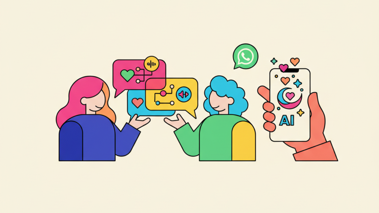Adiós a los clichés: cómo generar mensajes de amor con IA en WhatsApp