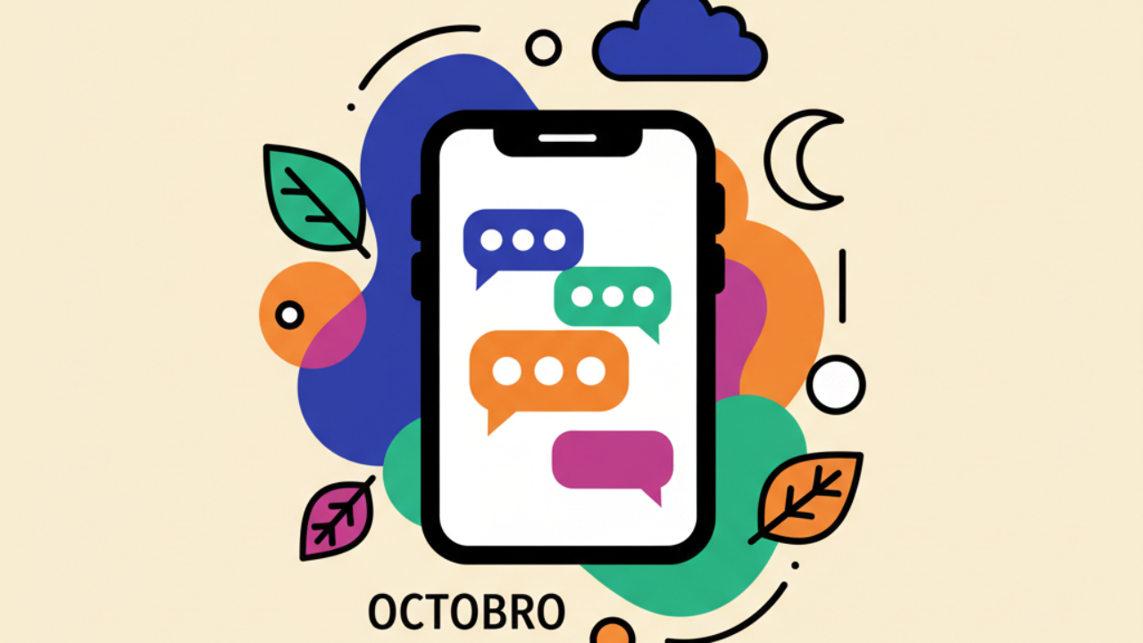 Mensagens de Outubro: 10 Frases Curtas para Status e Bio