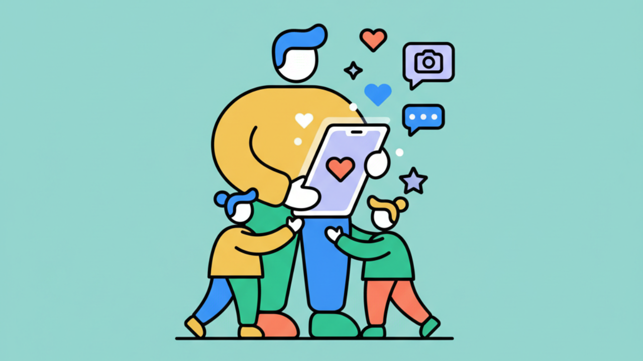 Mensagens Curtas para Fotos de Família no WhatsApp e Instagram