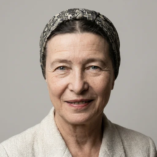 Foto de Simone de Beauvoir
